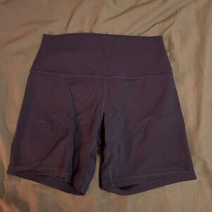 lululemon 6' biker shorts